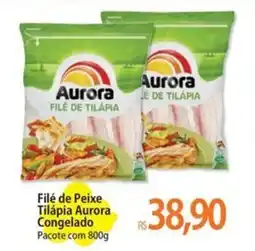 Atacadão Filé de Peixe Tilápia Aurora Congelado Pacote oferta