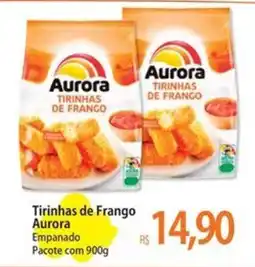 Atacadão Tirinhas de Frango Aurora Empanado Pacote oferta