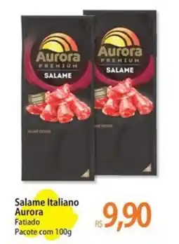 Atacadão Salame Italiano Aurora Fatiado oferta