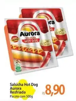 Atacadão Salsicha Hot Dog Aurora Resfriada Pacote oferta