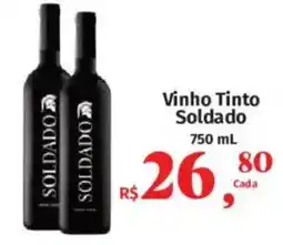 Supermercados Mateus Vinho Tinto Soldado oferta