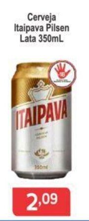Calvo Atacadista Cerveja Itaipava Pilsen Lata 350ml oferta
