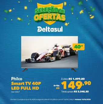 Philco Smart TV 40P LED FULL HD