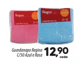 Asun Guardanapo Regina C/50 Azul e Rosa oferta
