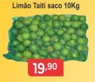 Calvo Atacadista Limao Taiti saco 10kg oferta