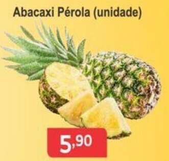 Calvo Atacadista Abacaxi Perola unidade oferta