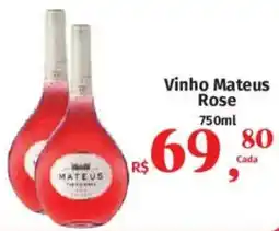 Supermercados Mateus Vinho Mateus Rose oferta