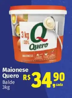 Supermercados Mateus Maionese Quero Balde oferta