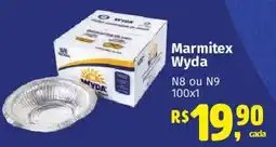 Supermercados Mateus Marmitex Wyda N8 ou N9 100x1 oferta