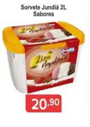 Sorvete Jundia 2L Sabores