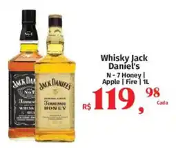 Supermercados Mateus Whisky Jack Daniel's oferta