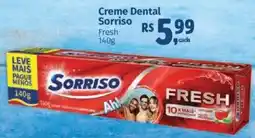 Supermercados Mateus Creme Dental Sorriso oferta