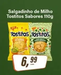 Rede Supermarket Salgadinho de Milho Tostitos Sabores 110g oferta