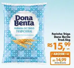 Supermercados Archer Farinha Trigo Done Benta Trad. oferta