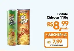 Supermercados Archer Batata Chiruca oferta