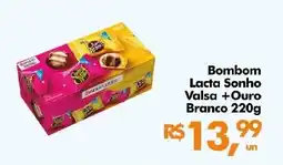 Supermercados Archer Bombom Lacta Sonho Valsa +Ouro Branco oferta