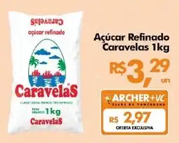 Supermercados Archer Açúcar Refinado Caravelas oferta