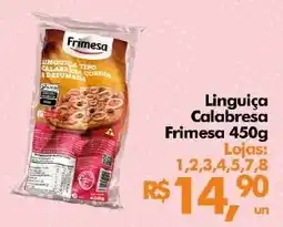 Supermercados Archer Linguiça Calabresa Frimesa oferta