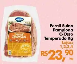 Supermercados Archer Perníl Suíno Pamplona C/Osso Temperado oferta