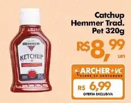 Supermercados Archer Catchup Hemmer Trad. Pet oferta