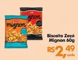 Supermercados Archer Biscoito Zezé Mignon oferta