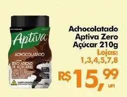 Supermercados Archer Achocolatado Aptiva Zero Açúcar oferta