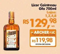 Supermercados Archer Licor Cointreau Gfa oferta