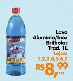 Supermercados Archer Lava Alumínio/Inox Brilholac Trad. oferta