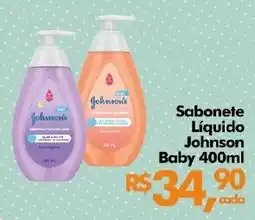 Supermercados Archer Sabonete Líquido Johnson Baby oferta
