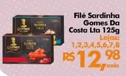 Supermercados Archer Filé Sardinha Gomes Da Costa Lta oferta