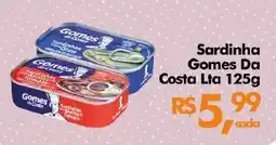 Supermercados Archer Sardinha Gomes Da Costa Lta oferta