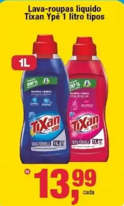 Frangolândia Lava-roupas líquido Tixan Ype tipos oferta