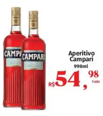 Supermercados Mateus Aperitivo Campari oferta
