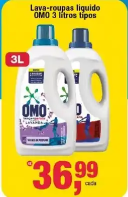 Frangolândia Lava-roupas líquido OMO tipos oferta