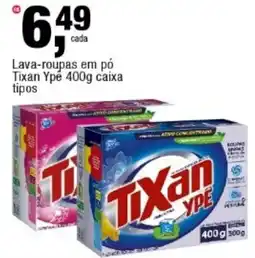 Frangolândia Lava-roupas em pó Tixan Ype caixa oferta
