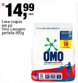 Frangolândia Lava-roupas em pó Omo Lavagem perfeita oferta