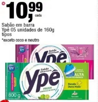 Frangolândia Sabão em barra Ypê oferta