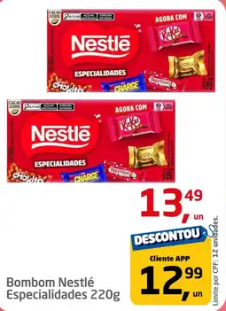 Tenda Atacado Bombom Nestlé Especialidades oferta