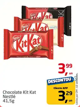 Tenda Atacado Chocolate Kit Kat Nestlé oferta