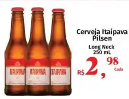 Supermercados Mateus Cerveja Itaipava Pilsen Long Neck oferta