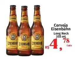 Supermercados Mateus Cerveja Eisenbahn Long Neck oferta