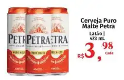 Supermercados Mateus Cerveja Puro Malte Petra oferta