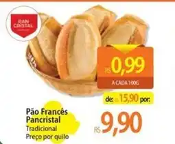 Atacadão Pão Francês Pancristal oferta