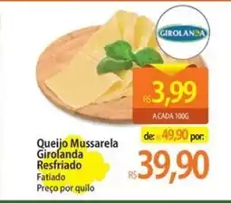 Atacadão Queijo Mussarela Girolanda Resfriado oferta