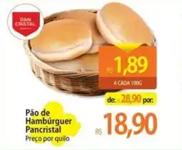 Atacadão Pão de Hambúrguer Pancristal oferta
