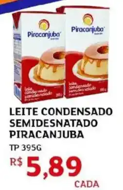 Assaí Atacadista Leite condensado semidesnatado piracanjuba oferta