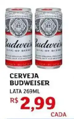 Assaí Atacadista Cerveja budweiser oferta