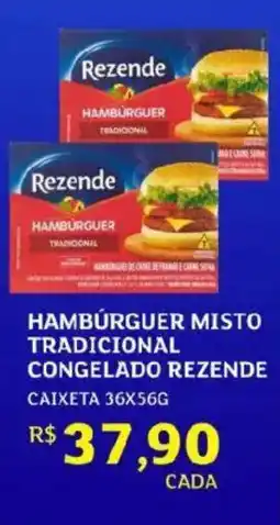 Assaí Atacadista Hamburguer misto tradicional congelado rezende oferta