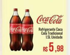 Mart Minas Refrigerante coca-cola tradicional 1,5l oferta