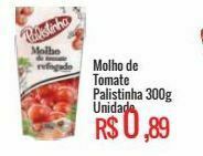 Mart Minas Molho de tomate palistinha 300 gr oferta